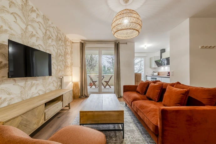 Salon réalisation pack mobilier makasa