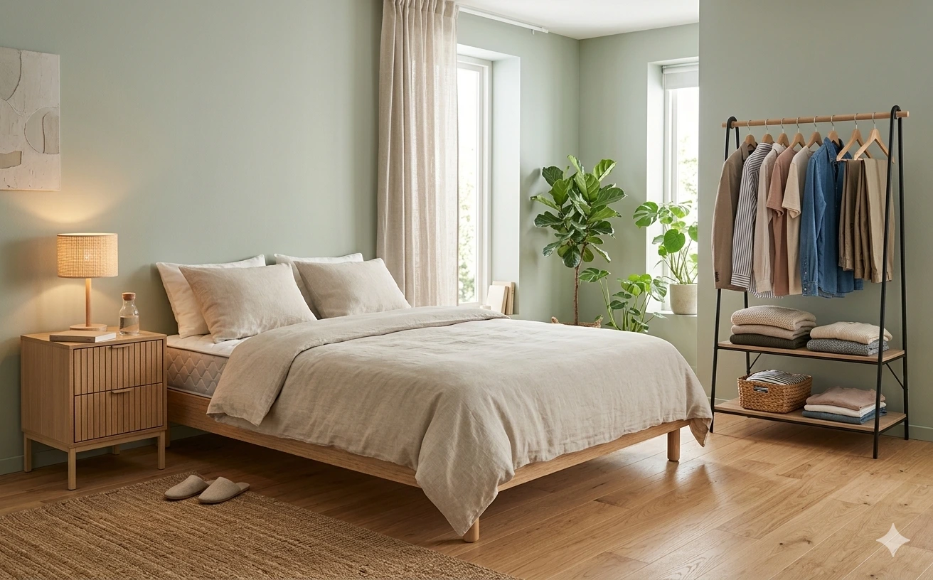 chambre scandinave