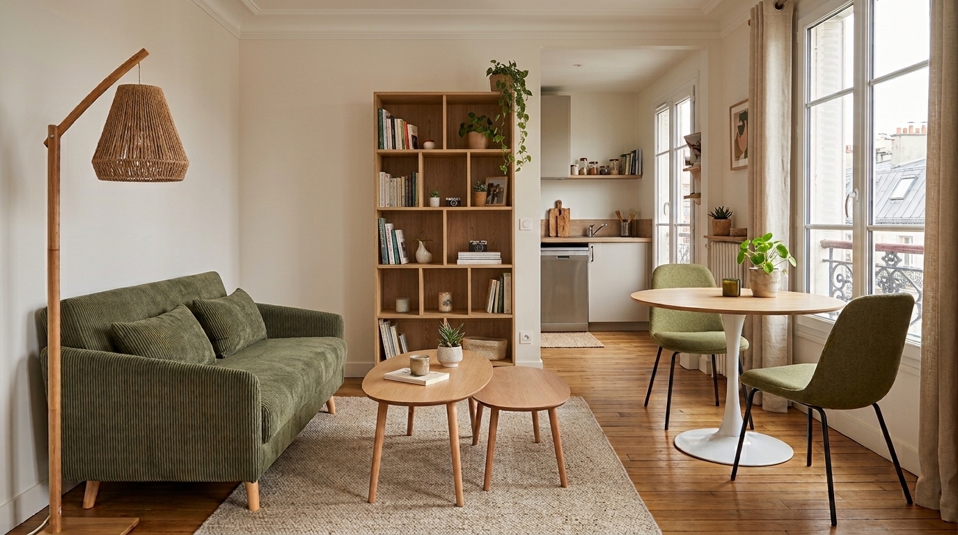 Pack mobilier Studio méditerranéen Mahon banquette
