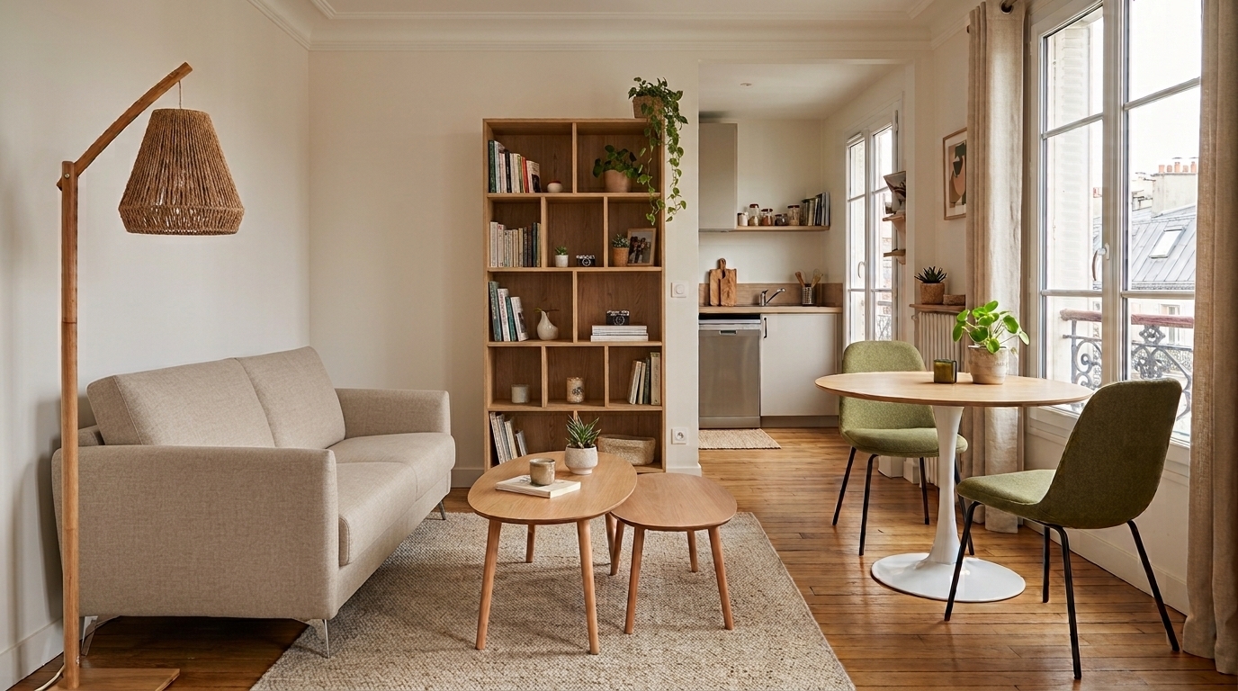 Pack mobilier Studio méditerranéen Mahon convertible