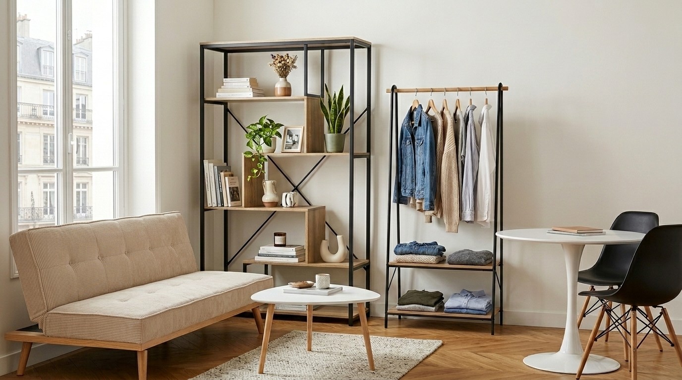 Pack mobilier Studio essentiel Primo banquette
