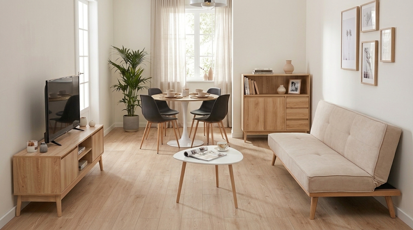 Pack mobilier T2 essentiel Primo