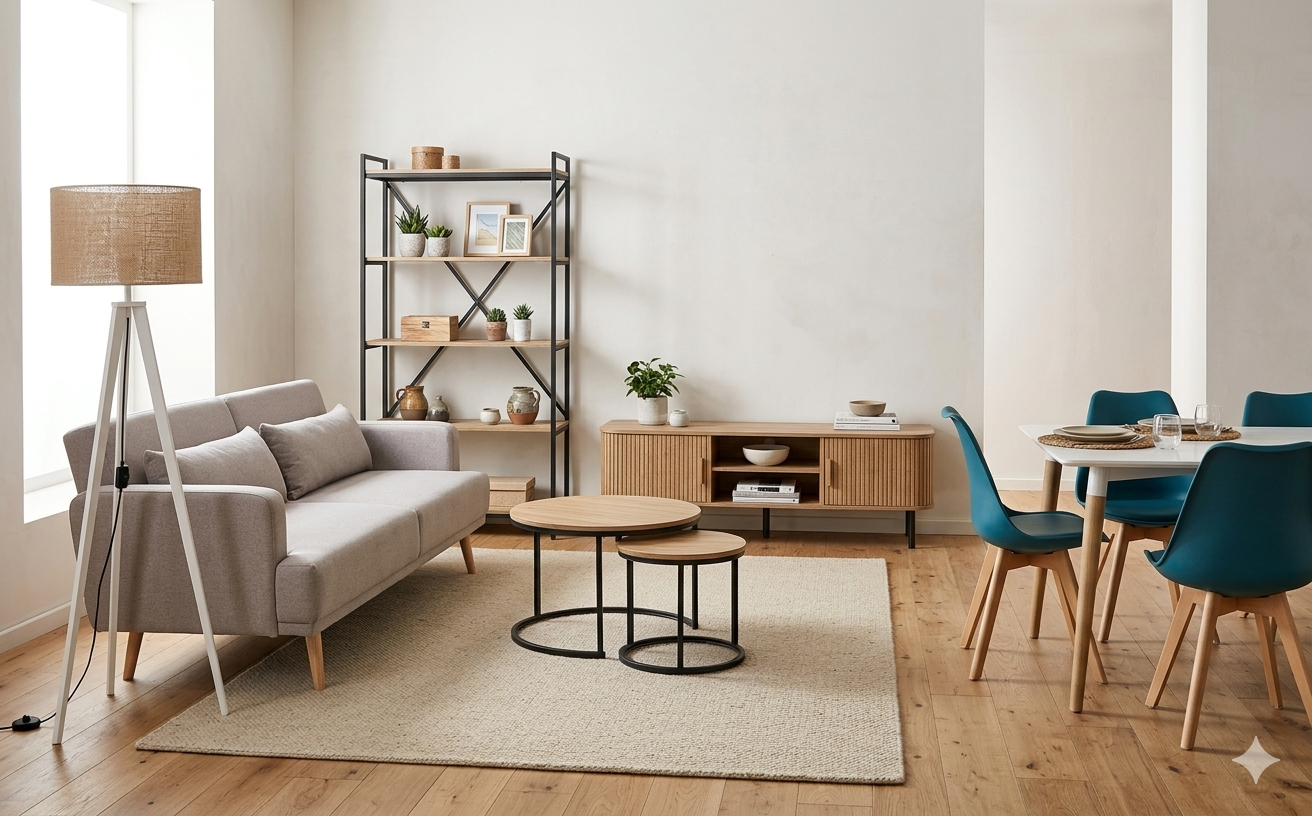 Pack mobilier T4 scandinave Sydney