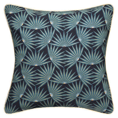 [172468] Coussin motif feuilles 40 x 40 cm