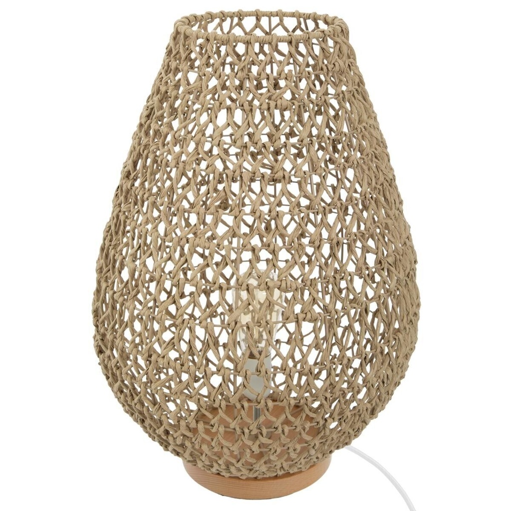 [161604] Lampe en raphia