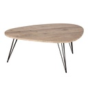 Table basse bois naturel 112 x 80 cm