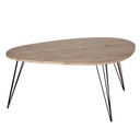 Table basse plateau bois