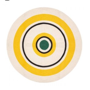 [172453] Tapis rond en coton