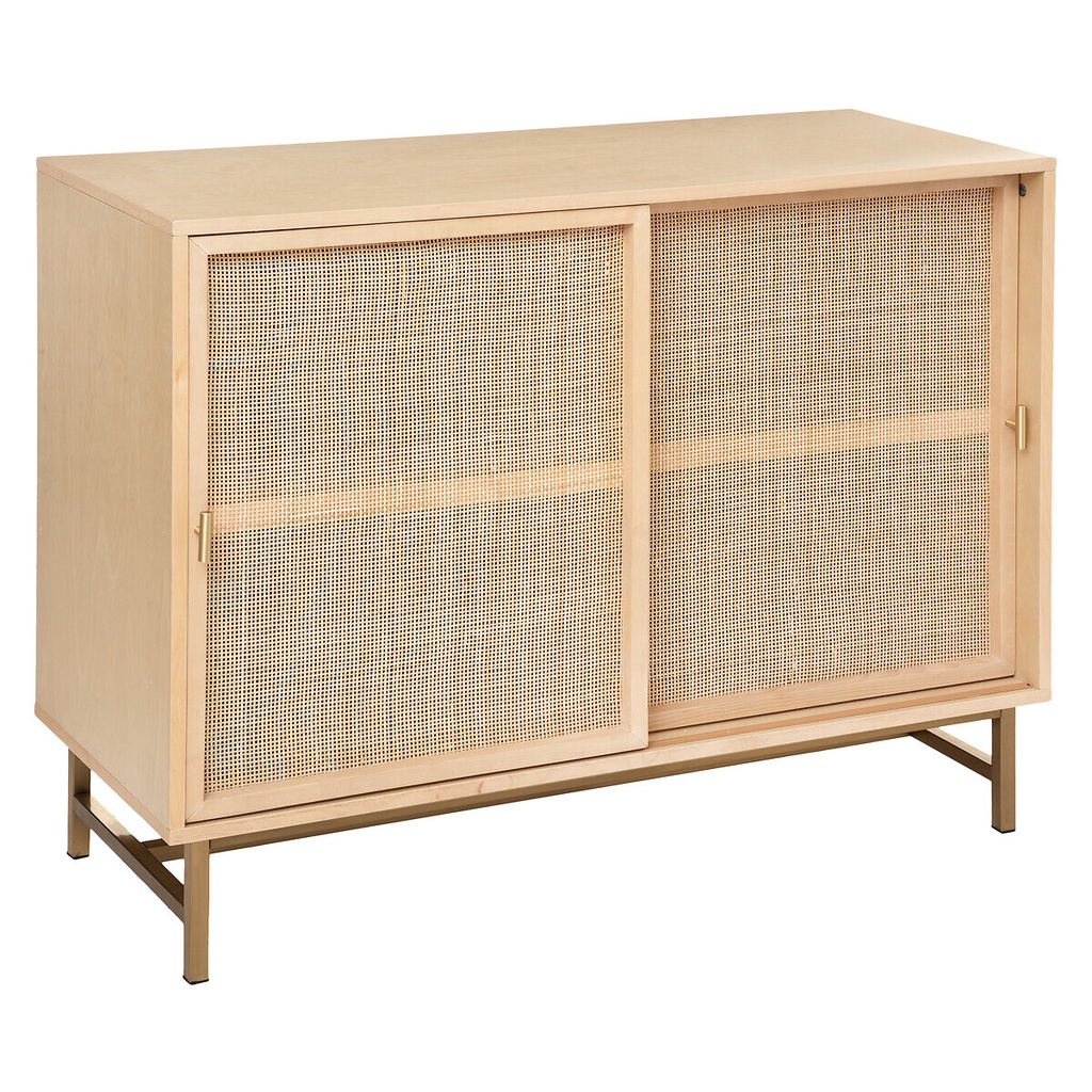 [179108] Rangement 2 portes cannage