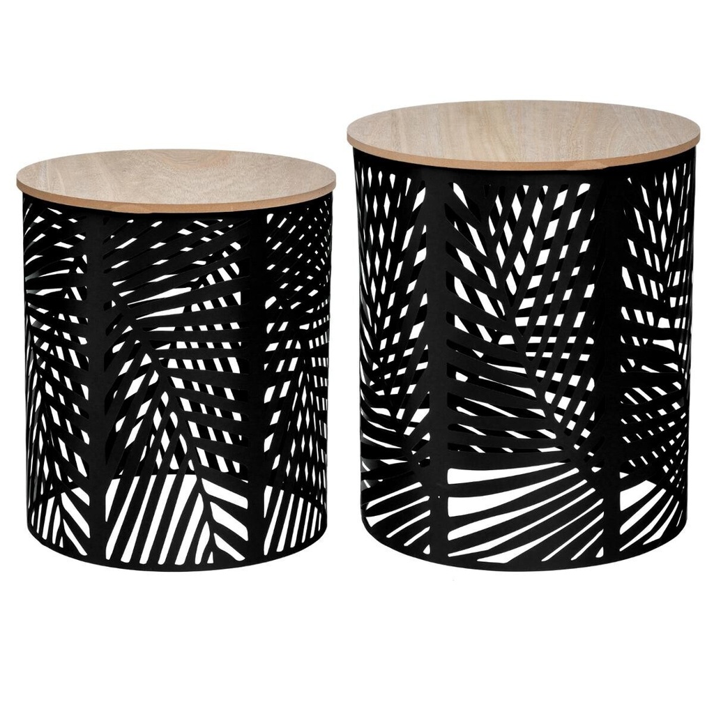 [157205A] Tables basses gigognes