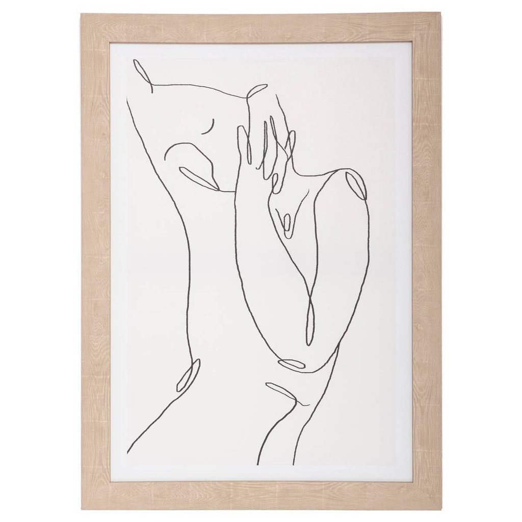 [179512] Toile imprimée Visage 50 x 70 cm
