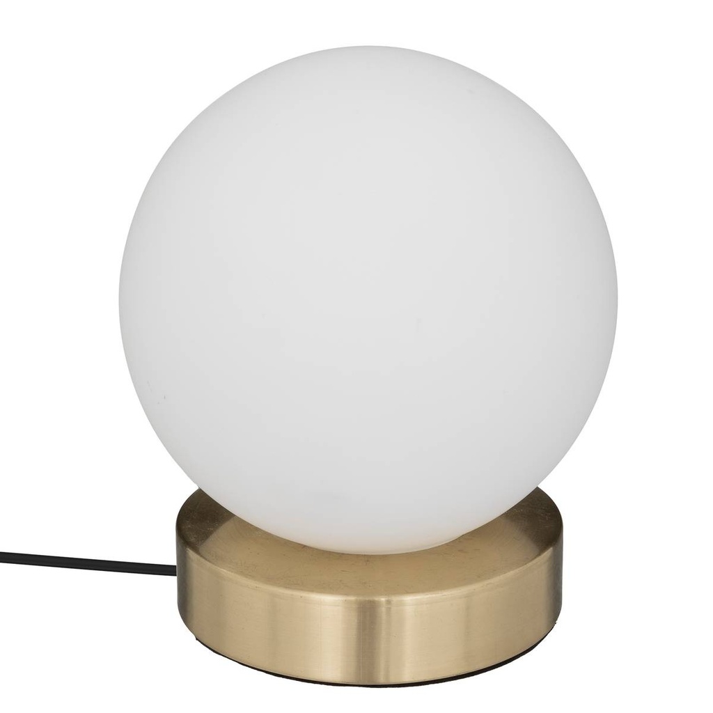 [190663] Lampe boule métal or Ø 16 cm