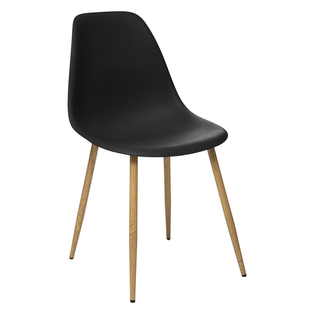 [157268I] Chaise noire Taho