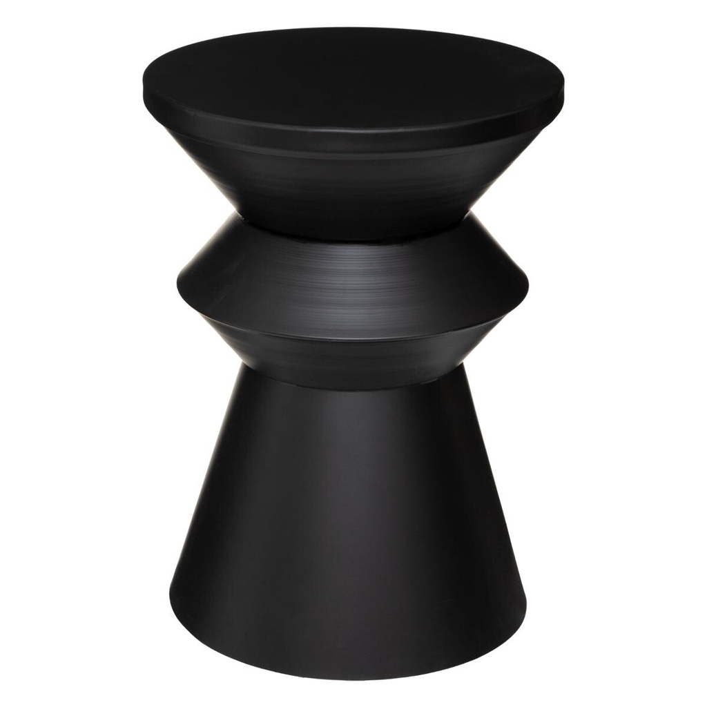 [179154] Table de chevet  Ø 39 cm noir
