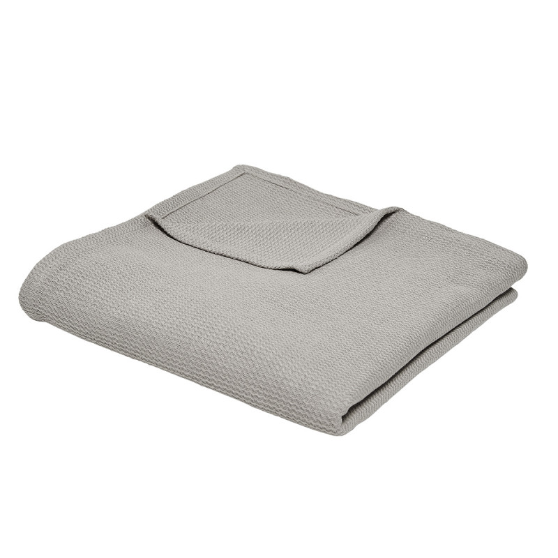 [358951] Plaid nid d'abeille dune 150 x 200 cm