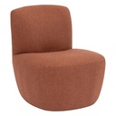 Fauteuil doudou terracotta