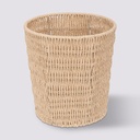 Corbeille pour bureau naturel