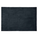 Tapis touché velours 160 x 230 cm bleu encre