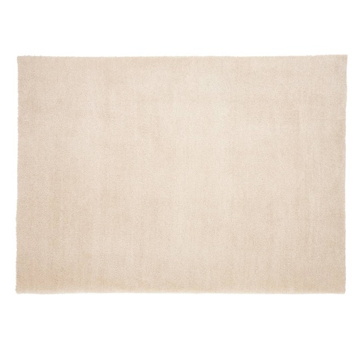 Tapis touché velours 120 x 170 cm ivoire