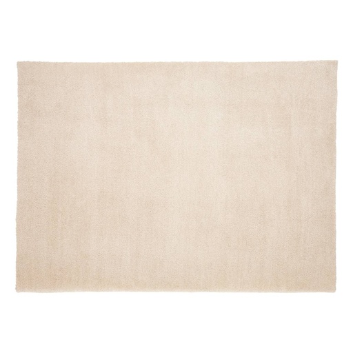 Tapis touché velours 160 x 230 cm ivoire