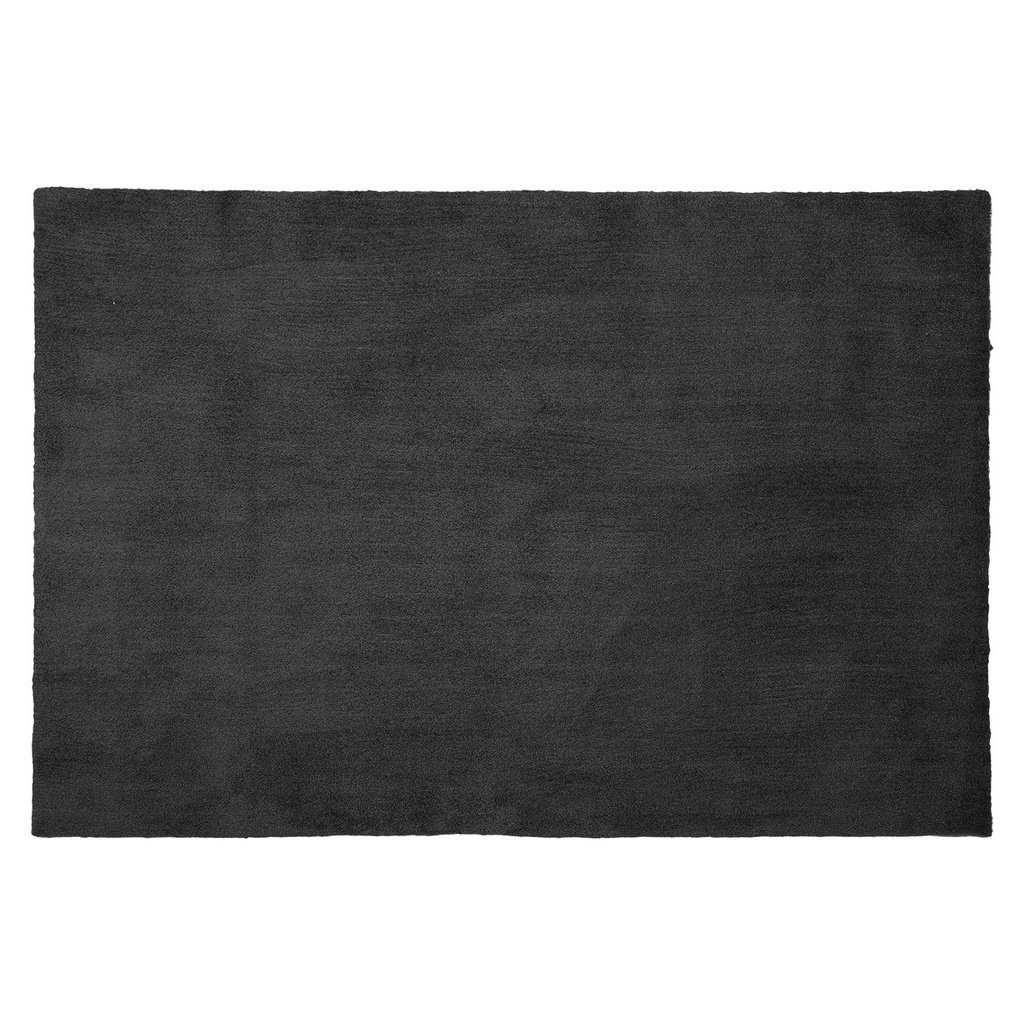 [188531L] Tapis touché velours 160 x 230 cm ardoise