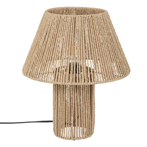 Lampe en corde naturelle