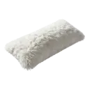 Coussin rectangulaire fausse fourrure 30 x 45 cm
