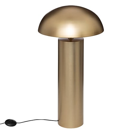 [195317] Lampadaire cylindre doré H. 100 cm