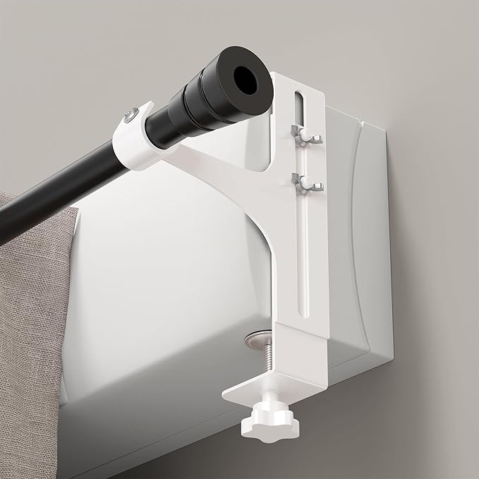 [XX001U5ZJTT] Support tringle sans perçage pour coffre blanc