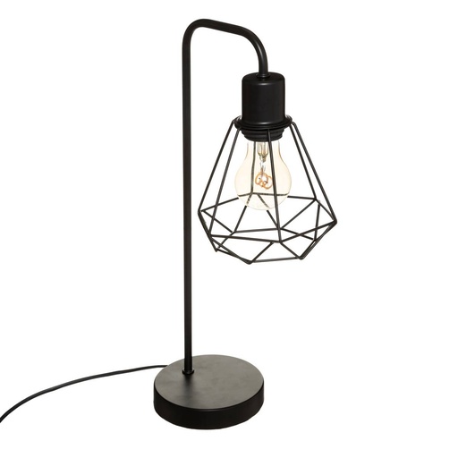Lampe bureau métal filaire