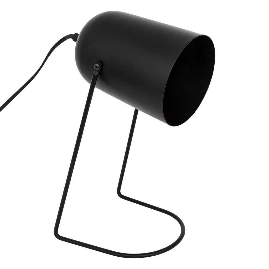 [202672B] Lampe spot H. 30 cm métal noir