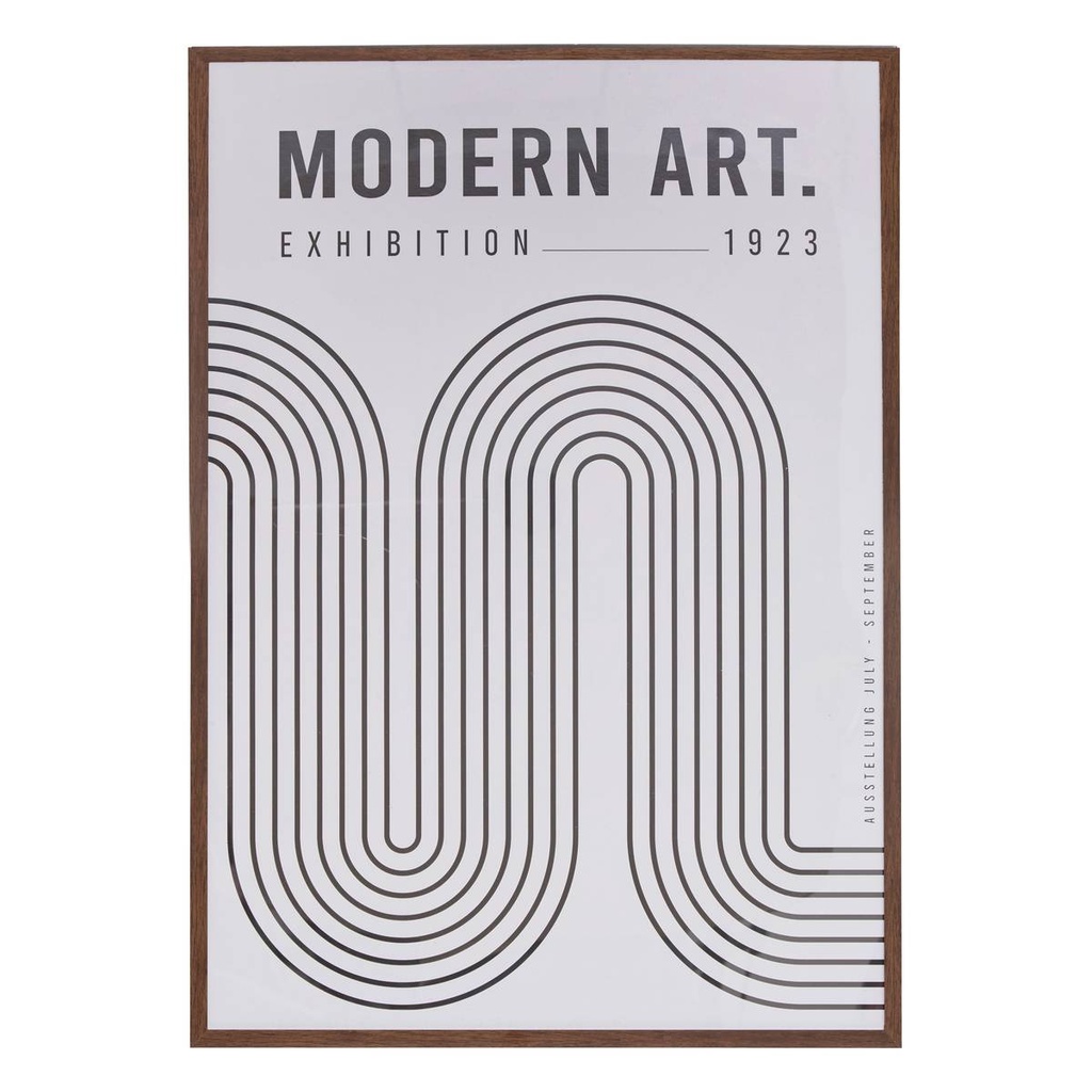 [206459A] Affiche encadrée Modern Art