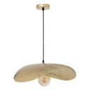 Suspension Ø 56 cm métal doré