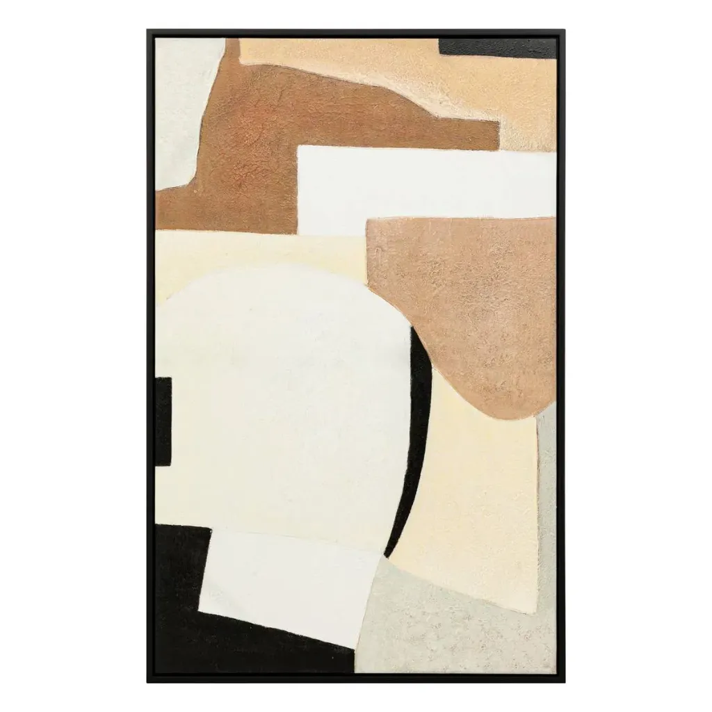 [205687] Toile peinte encadrée 75 x 116 cm