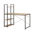 Bureau avec rangement style industriel L. 120 cm