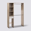 Armoire dressing avec 2 penderies