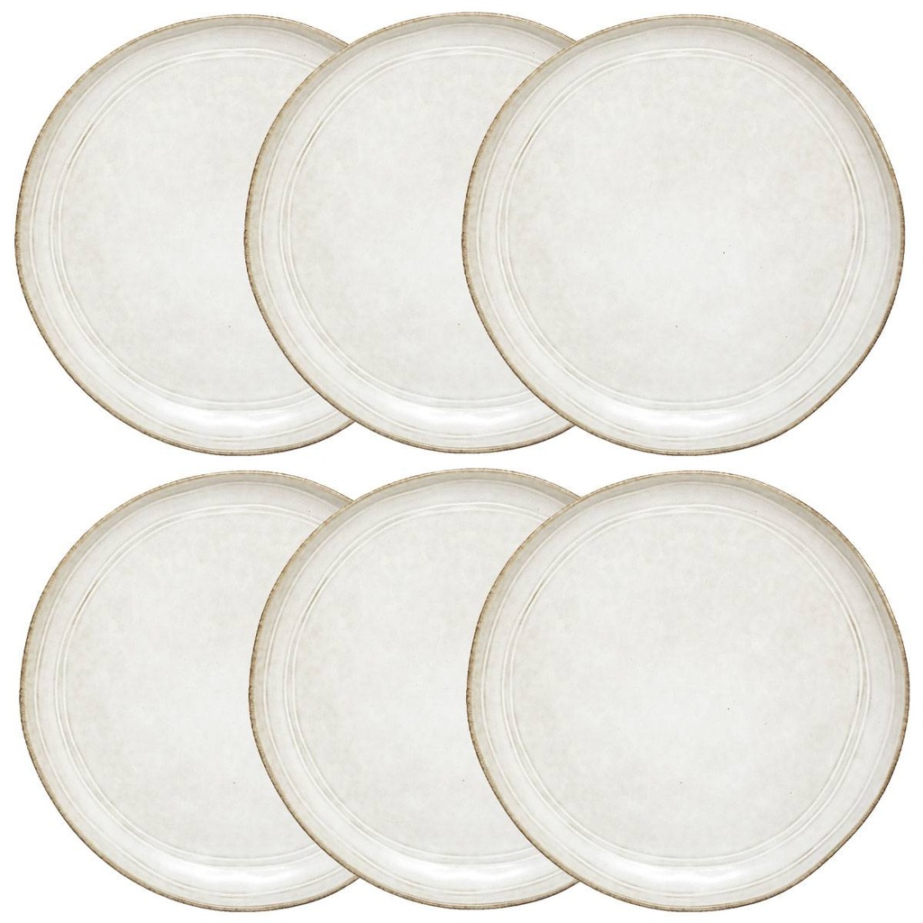 [173541A] Assiettes dessert en grès Ø 22 cm