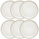 Assiettes dessert en grès Ø 22 cm