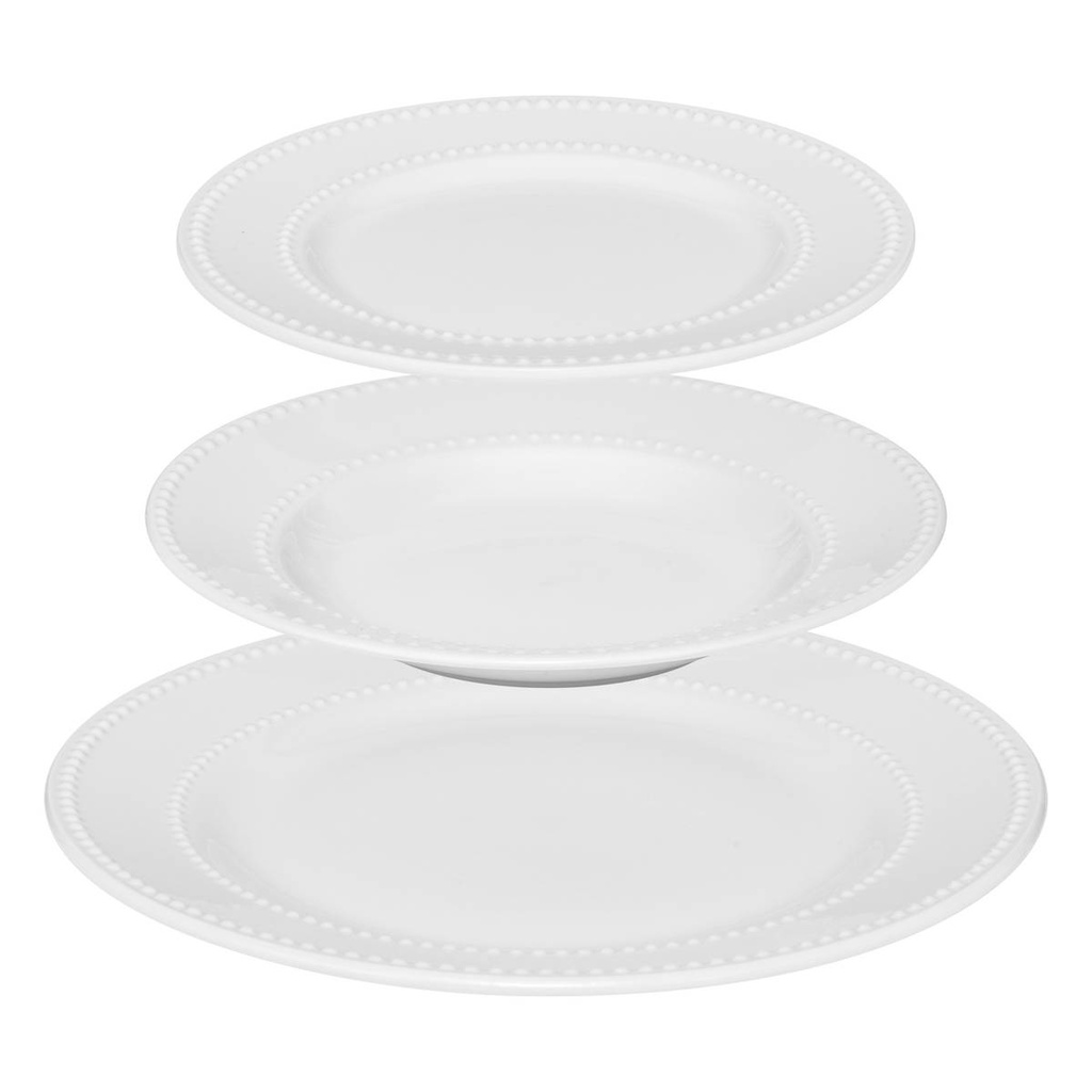 [203332] Service vaisselle 18 pièces en porcelaine