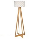 Lampadaire multi pieds bambou H. 150 cm