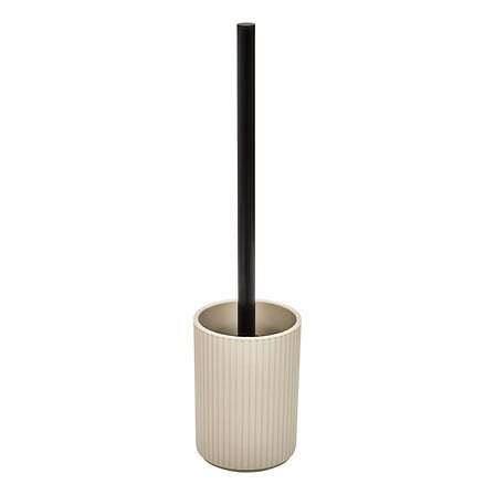 [214783A] Brosse WC haut 39 cm beige