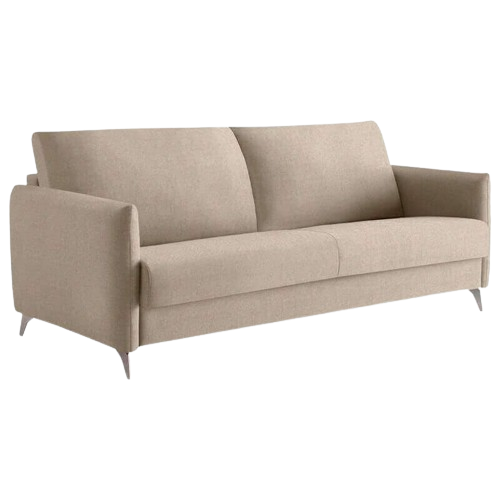 [FLORA-CAMELIA-02] Canapé convertible 3 places crème
