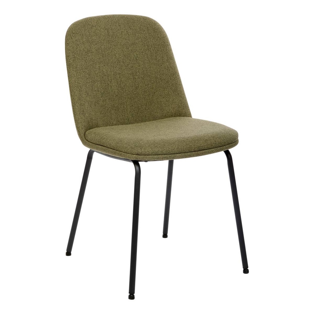 [214204C] Chaise Enora tissu cèdre