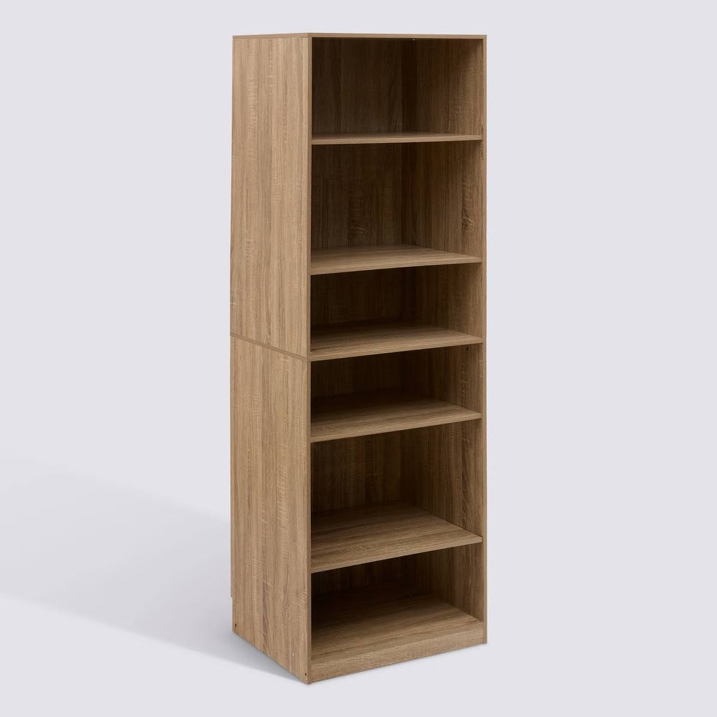 [212812] Module étagères dressing 60 x 48 x 180 cm beige